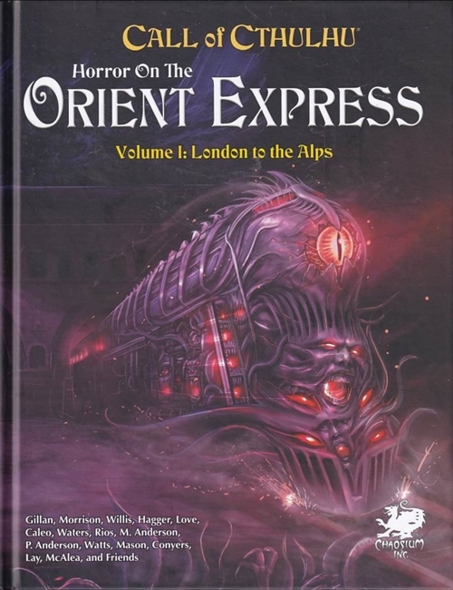Call Of Cthulhu - 7th Edition - Horror on the Orient Express  (B-Grade) (Genbrug)
